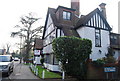 House at the junction of Highwood Hill and Nan Clark