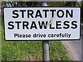 Stratton Strawless sign