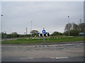 Burtonwood Road roundabout