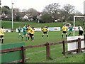 SX0766 : Football match at Priory Park, Bodmin by nick macneill