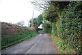 Bridleway past Knowle Park