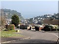 Looking down on Beer from Mare Lane