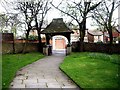 NZ4059 : Lych Gate, St Andrew's Roker by Stanley Howe