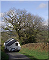 The lane to Cynghordy, Carmarthenshire