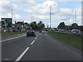 A40 approaching Headington roundabout