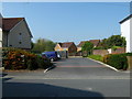 Looking from Bourne Road through to Edith Haisman Close