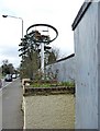 Former pub sign of The Green Man, 93 London Road, Burpham, Guildford