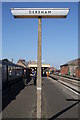 Lamp-post at Dereham Station