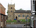 Ollerton - Church from Station Road