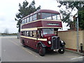 Preserved Reading Bus outside Bus Depot (1)