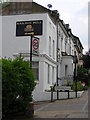 Gipsy Hill: sign for "The Railway Bell" pub