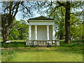 SP9632 : The Temple in Woburn Abbey gardens by pam fray