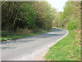 Minor road towards Sand Hutton