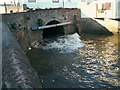 Culvert at seaward end of the Washford River