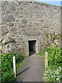 Outside the Sally Port, looking in