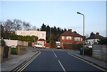 TQ2595 : Approaching Westcombe Drive by N Chadwick