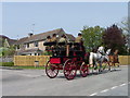 Coach and four, Bishopstone