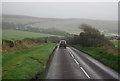 A259 descending into the Cuckmere Valley