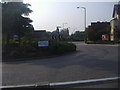 Roundabout outside Horsham station