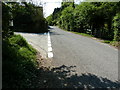 Lane junction on the west side of Bolney