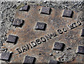 Davidson manhole cover, Hillsborough