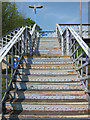 Footbridge at Crowhurst Station