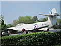 Gloster Meteor WL 345  on Church Wood Drive