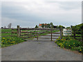 Gated entrance to Nawton Grange