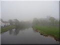 NT5173 : East Lothian Townscape : Fog On The Tyne, Haddington by Richard West