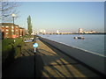 Thames Path at Woolwich Dockyard