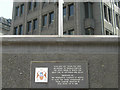 TQ3280 : Commemoration plaque on Pudding Lane by Stephen McKay