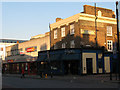 Bar and shops on Woolwich Road