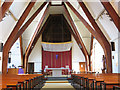 Interior of the church of Christ the King