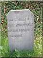 A slate milestone (Portdinorwic 2), Bangor