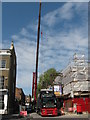 Construction work on Duncan Street, Islington