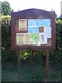 Notice Board of The Church of St.Gregory, Rendlesham