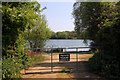 Private fishing at Drayton Pit Lake