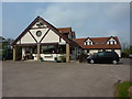 Reception building at Claylands Caravan Park