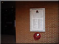 WWI war memorial outside Kensington Town Hall