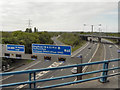 M60 Worsley Braided Interchange, Wardley Moss