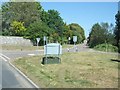 SX9782 : The riverside road past Powderham Estate by David Smith
