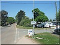 Junction of A379 with road into Shutterton Industrial Estate