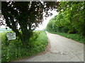 Looking from the B2177 towards Low Hill Farm