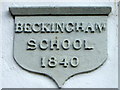 Date stone, Beckingham School