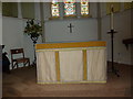 Holy Trinity, Colden Common: altar