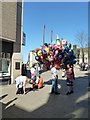 Balloon seller in St. Ebbes Street