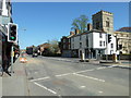 Looking across Woodstock Road towards St Giles Church