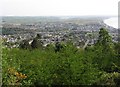 The County Down resort of Newcastle from Donard Wood