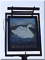 Sign for the White Swan