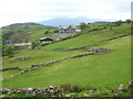 Fields and stone walls below Slievenisky